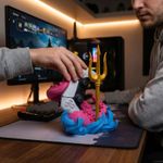 PC, gaming si accesorii - Gaming - Accesorii gaming - Accesorii console gaming - Suport Controller cu Tentacule Marine, Multicolor, 22 cm - Infinity.ro