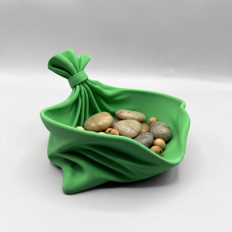 Casa si Gradina - Decoratiuni - Obiecte decorative - Vaze si boluri decorative - Bol decorativ tip tava, verde, 14 cm - Infinity.ro