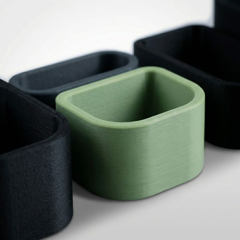 Carti si Birotica - Birotica - Accesorii de birou - Suporturi accesorii birou - Organizator birou modular Armonie, negru, 25cm, compartimente multiple - Infinity.ro
