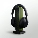 PC, gaming si accesorii - Periferice PC - Periferice Diverse - Suport Casti Minimalist cu Grilaj, Negru, 22 cm - Infinity.ro