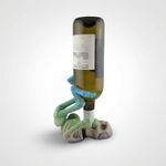 Casa si Gradina - Bucatarie si vesela - Accesorii bar - Suporturi bauturi - Suport Sticla de Vin Silueta Schelet, Multicolor, 16 cm - Infinity.ro
