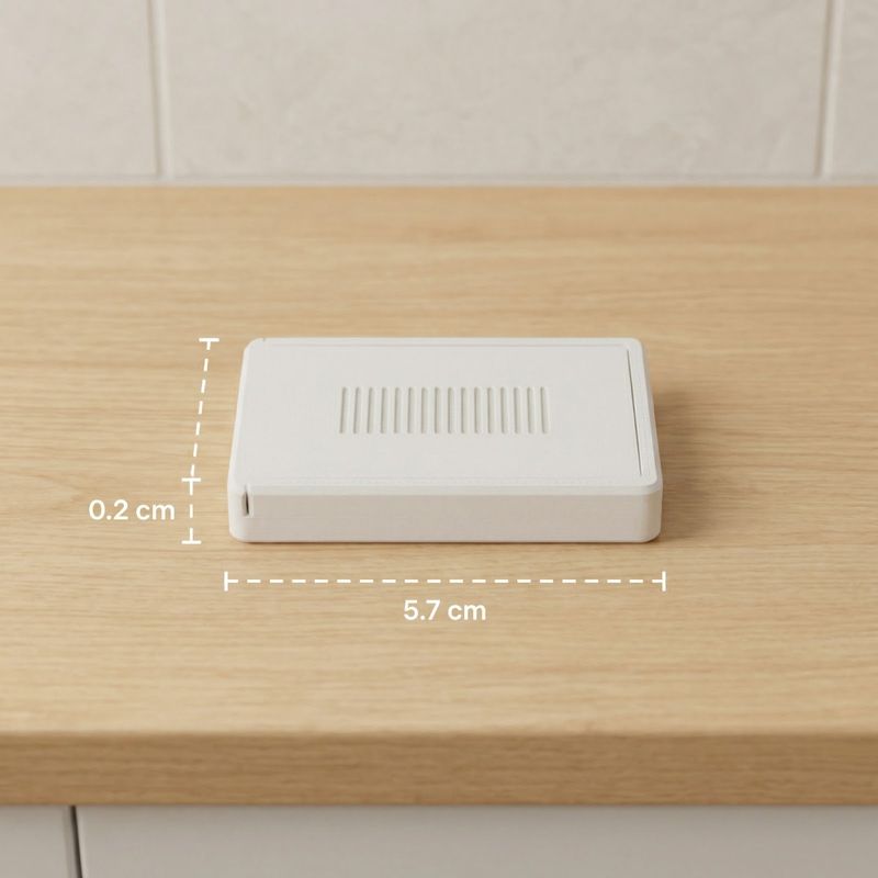 Casa si Gradina - Mobilier - Organizare si depozitare - Cutii depozitare - Cutie Organizatoare Pastile cu Compartimente, Alb, 6 cm - Infinity.ro