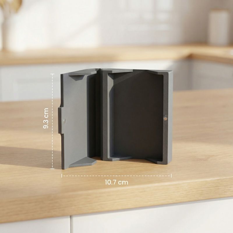 Casa si Gradina - Mobilier - Organizare si depozitare - Cutii depozitare - Cutie Depozitare pentru Carti de Joc, Antracit, 11 cm - Infinity.ro