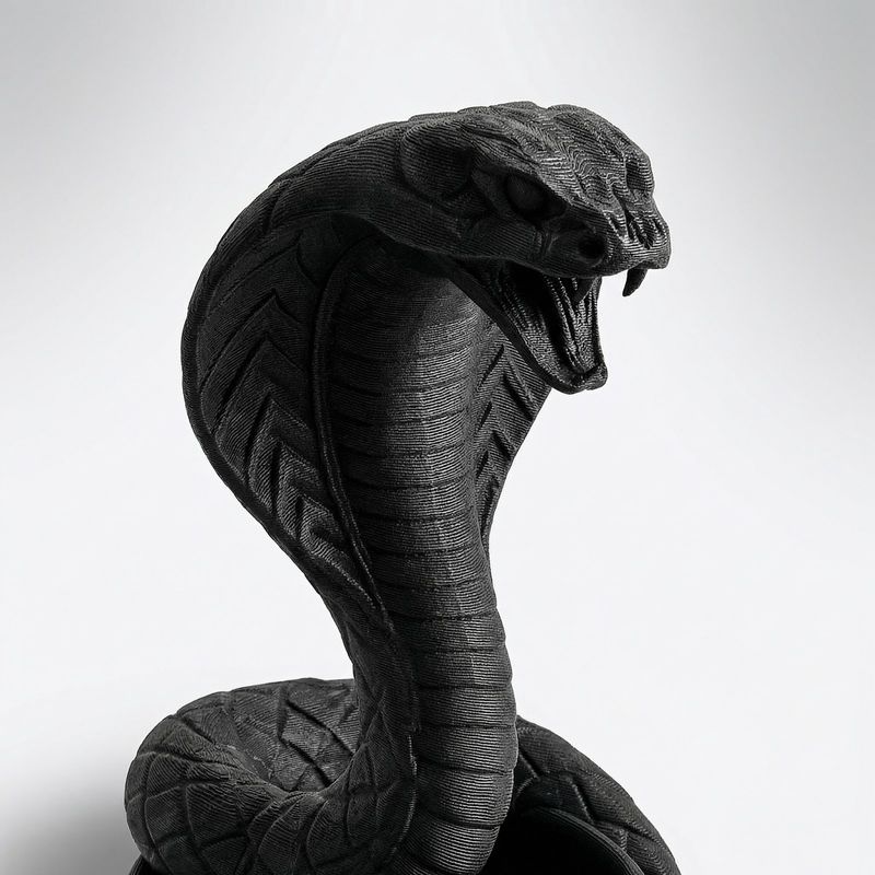 Casa si Gradina - Decoratiuni - Obiecte decorative - Accesorii decorative - Tava decorativa Serpentina, Neagra, 18 cm - Infinity.ro