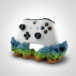 PC, gaming si accesorii - Gaming - Accesorii gaming - Accesorii console gaming - Suport Controller cu Design Craniu si Tentacule, Multicolor, 20 cm - Infinity.ro
