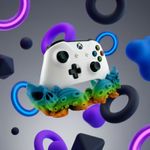 PC, gaming si accesorii - Gaming - Accesorii gaming - Accesorii console gaming - Suport Controller cu Design Craniu si Tentacule, Multicolor, 20 cm - Infinity.ro
