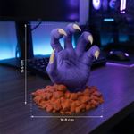 PC, gaming si accesorii - Gaming - Accesorii gaming - Accesorii console gaming - Suport Controller Gheara, Mov, 17cm, Design 3D - Infinity.ro