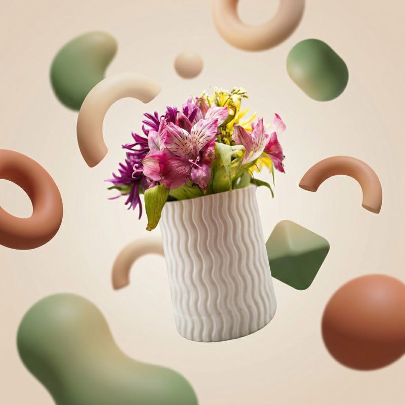 Casa si Gradina - Gradinarit si plante - Plante si ghivece - Ghivece si suporturi - Ghiveci de Perete Minimalist, Negru, 9 cm - Infinity.ro