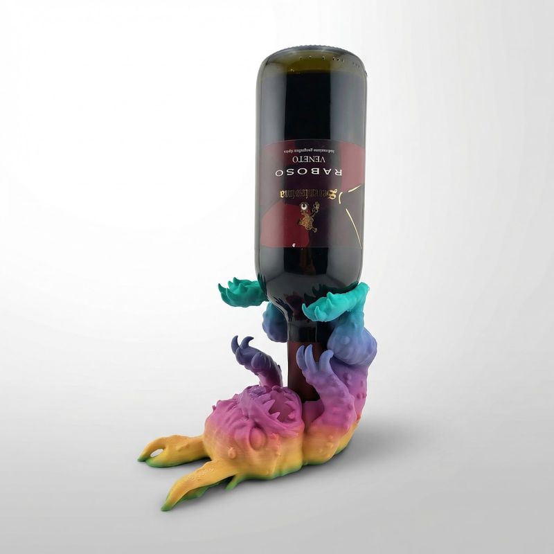 Casa si Gradina - Bucatarie si vesela - Accesorii bar - Suporturi bauturi - Suport Sticla de Vin Fantastic, Multicolor, 16 cm - Infinity.ro
