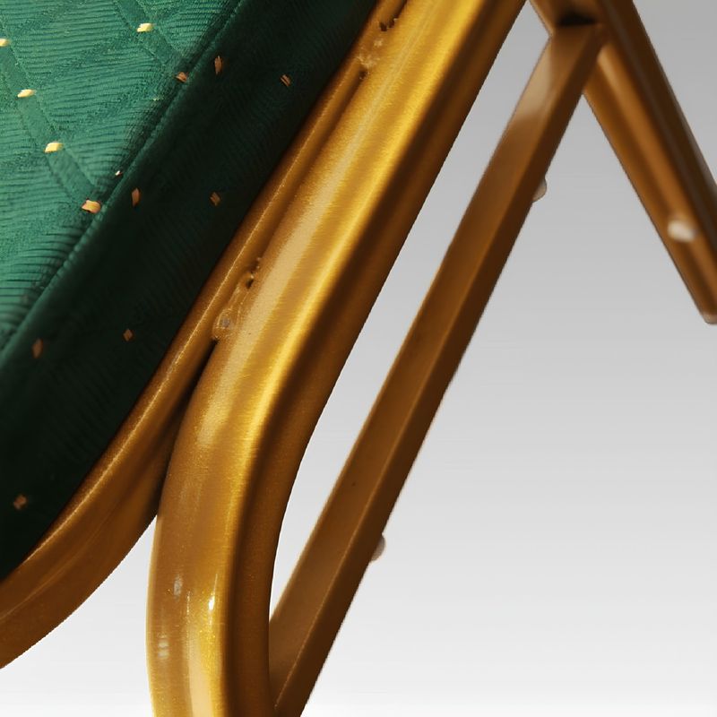 Casa si Gradina - Mobilier - Scaune si fotolii - Scaune - Scaun rabatabil, verde/cadru mat auriu, ZINA 2 NEW - Infinity.ro