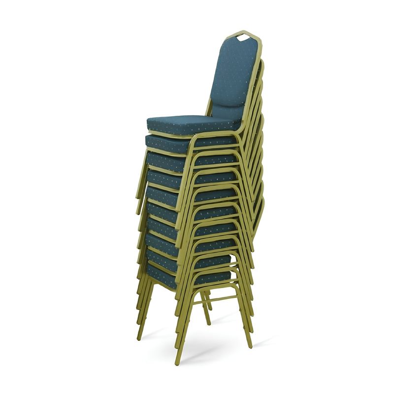 Casa si Gradina - Mobilier - Scaune si fotolii - Scaune - Scaun rabatabil, verde/cadru mat auriu, ZINA 2 NEW - Infinity.ro