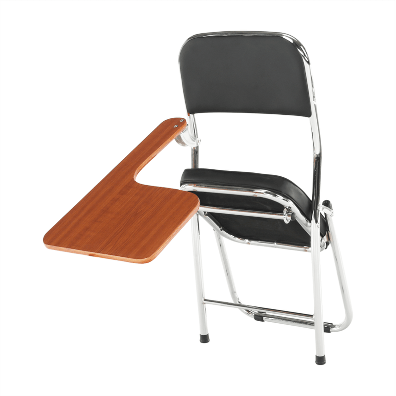 Casa si Gradina - Mobilier - Scaune si fotolii - Scaune - Scaun conferinta cu masuta, negru/natural, TEKER - Infinity.ro