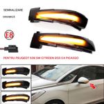 Auto si Moto - Piese auto si accesorii - Caroserie - Faruri, stopuri si proiectoare - Semnalizari dinamice oglinda PEUGEOT 508, CITROEN C4 Picasso, DS5, C4 Grand Picasso II - Infinity.ro