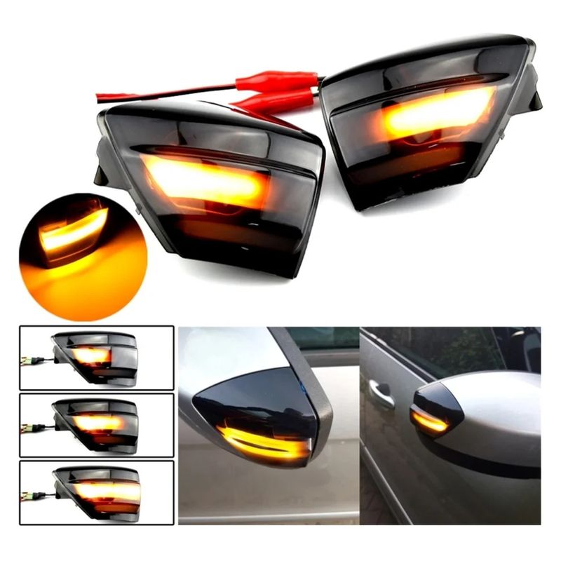 Auto si Moto - Piese auto si accesorii - Caroserie - Faruri, stopuri si proiectoare - Semnalizari Led Dinamice Oglinda Ford S-Max 2007-2014, Kuga 2008-2012, C-Max 2011-2019 - Infinity.ro