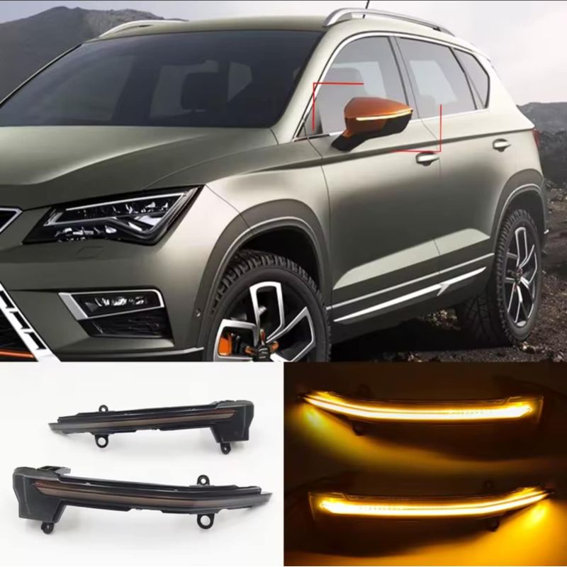 Auto si Moto - Piese auto si accesorii - Caroserie - Faruri, stopuri si proiectoare - Semnalizari dinamice oglinda SEAT Ateca, Cupra, Tarraco, 2016-2019 - Infinity.ro
