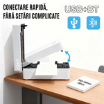 PC, gaming si accesorii - Imprimante, scanere & consumabile - Imprimante - Imprimante termice - Imprimanta Termica Etichete CZAY®,Bluetooth,AWB 100x150 mm (A6),Etichete 30-110 mm,203 DPI,160 mm/s,Suport Inclus,USB - Infinity.ro
