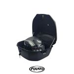 Auto si Moto - Moto - Accesorii moto si consumabile - Cutie Portbagaj Moto / Scuter FIXATO, 43x37x30 cm, cu cheie si sistem antifurt, Negru cu Rosu - Infinity.ro