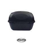 Auto si Moto - Moto - Accesorii moto si consumabile - Cutie Portbagaj Moto / Scuter FIXATO, 43x37x30 cm, cu cheie si sistem antifurt, Negru cu Rosu - Infinity.ro