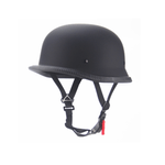 Auto si Moto - Moto - Echipamente protectie moto - Casti moto - Casca Moto/Scuter FIXATO Retro German, Interior Confortabil, Prindere rapida, Negru Mat, Marime L 59-60cm - Infinity.ro