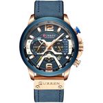 Fashion, accesorii si bijuterii - Barbati - Bijuterii barbati - Ceasuri barbati - Curren, Ceas barbatesc casual, Afisaj Analog, Mecanism Quartz - Infinity.ro