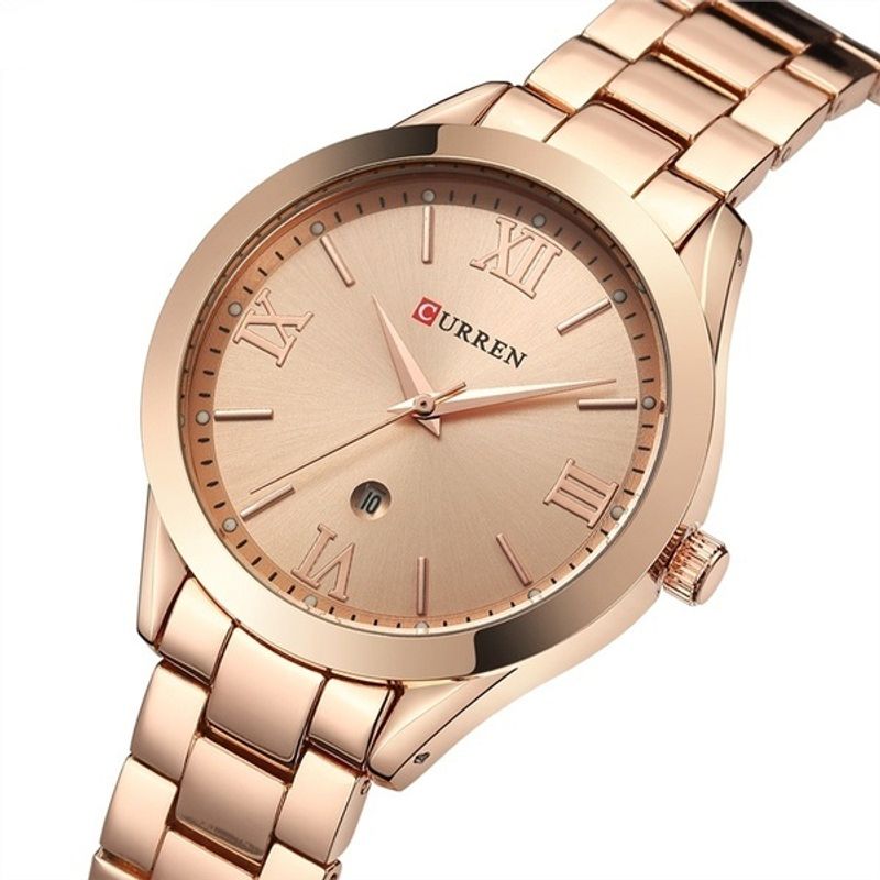 Fashion, accesorii si bijuterii - Femei - Bijuterii femei - Ceasuri femei - Ceas femei Curren Top Brand Luxury Casual Fashion Quartz Otel inoxidabil - Infinity.ro