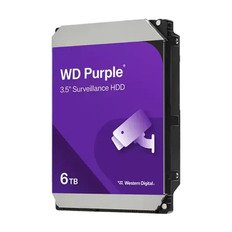 PC, gaming si accesorii - Componente PC - Componente - Hard Disk-uri - Hard disk 6TB - Western Digital PURPLE WD64PURZ - Infinity.ro