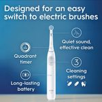 Ingrijire personala si Cosmetice - Igiena dentara - Periute de dinti electrice - Periuta de dinti electrica Oral-B iO Series 2 White, 3 moduri de curatare, senzor presiune, timer 2 minute - Infinity.ro