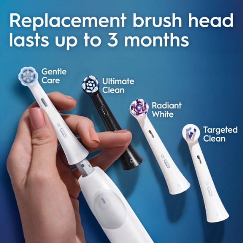Ingrijire personala si Cosmetice - Igiena dentara - Periute de dinti electrice - Periuta de dinti electrica Oral-B iO Series 2 White, 3 moduri de curatare, senzor presiune, timer 2 minute - Infinity.ro