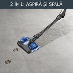 Electronice si Electrocasnice - Ingrijirea locuintei - Aspiratoare - Aspirator vertical fara fir Rowenta X-Force Flex 9.60 Aqua RH20C7WO cu functie de mop, 250W - Infinity.ro