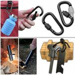 Sport si Outdoor - Accesorii si echipamente sportive - Sporturi extreme si supravietuire - Kituri supravietuire - Kit Supravietuire Militar Complet 17 in 1 NewEvo, 51 de Utilizari Diferite, Multitool, Lanterna, Cutit, Busola - Infinity.ro