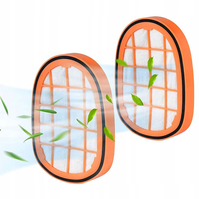 Electronice si Electrocasnice - Ingrijirea locuintei - Accesorii aparate pentru ingrijirea locuintei - Set 5 Filtre NewEvo, compatibile cu Philips SpeedPro Max, SpeedPro Max Aqua, SpeedPro Max Aqua PLUS, Portocaliu - Infinity.ro