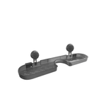 Casa si Gradina - Sanitare - Suporturi si accesorii baie - Suporturi baie - Organizator Lavoar N2L Store, Fara Gaurire, Ventuza Twist-Lock, Scurgere Apa, Transparent/Fumuriu - Infinity.ro