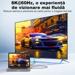 PC, gaming si accesorii - Retelistica - Cabluri si accesorii - Cablu HDMI 2.1 Tata-Tata 8k60hz 4k144hz, PRESTIGE CHARGE®, 20 Metri, 48Gbps, HDR Dinamic, Fibra Optica, 7.1 Panoramic - Infinity.ro