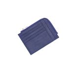 Fashion, accesorii si bijuterii - Femei - Accesorii femei - Portofele femei - Port card, din piele naturala, ButicCochet, 13 x 9 cm, Albastru - PR1203 - Infinity.ro