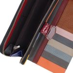 Fashion, accesorii si bijuterii - Femei - Accesorii femei - Portofele femei - Portofel de dama, din piele naturala, ButicCochet, 20x10x3 cm, Multicolor - PR1193 - Infinity.ro