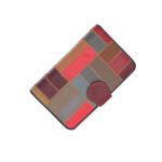 Fashion, accesorii si bijuterii - Femei - Accesorii femei - Portofele femei - Portofel de dama, din piele naturala, ButicCochet, 16x10x4 cm, Multicolor - PR1183 - Infinity.ro