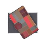 Fashion, accesorii si bijuterii - Femei - Accesorii femei - Portofele femei - Portofel de dama, din piele naturala, ButicCochet, 16x10x4 cm, Multicolor - PR1183 - Infinity.ro