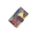 Fashion, accesorii si bijuterii - Femei - Accesorii femei - Portofele femei - Portofel de dama, din piele naturala, ButicCochet, 14x9x3 cm, Multicolor - PR1176 - Infinity.ro