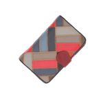 Fashion, accesorii si bijuterii - Femei - Accesorii femei - Portofele femei - Portofel de dama, din piele naturala, ButicCochet, 16x10x4 cm, Multicolor - PR1184 - Infinity.ro