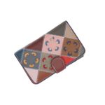 Fashion, accesorii si bijuterii - Femei - Accesorii femei - Portofele femei - Portofel de dama, din piele naturala, ButicCochet, 16x10x4 cm, Multicolor - PR1179 - Infinity.ro