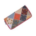 Fashion, accesorii si bijuterii - Femei - Accesorii femei - Portofele femei - Portofel de dama, din piele naturala, ButicCochet, 20x10x2 cm, Multicolor - PR1190 - Infinity.ro