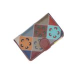 Fashion, accesorii si bijuterii - Femei - Accesorii femei - Portofele femei - Portofel de dama, din piele naturala, ButicCochet, 16x10x4 cm, Multicolor - PR1181 - Infinity.ro