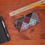 Fashion, accesorii si bijuterii - Femei - Accesorii femei - Portofele femei - Portofel de dama, din piele naturala, ButicCochet, 20x10x2 cm, Multicolor - PR1191 - Infinity.ro