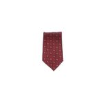Fashion, accesorii si bijuterii - Barbati - Accesorii barbati - Cravate si papioane barbati - Cravata, din material sintetic, 145 x 5.5 cm, Visiniu - CRV316 - Infinity.ro