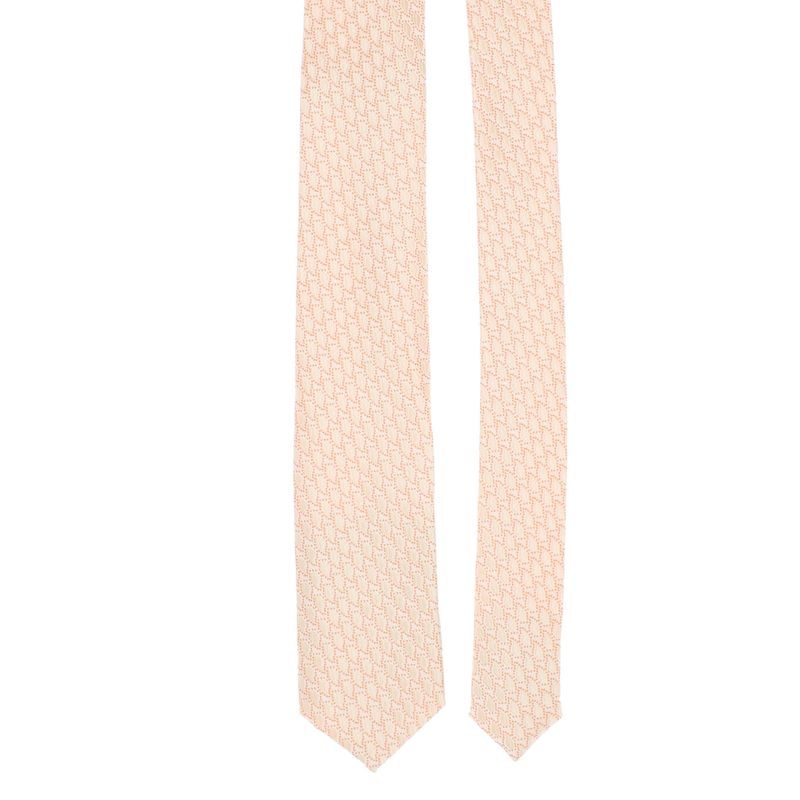 Fashion, accesorii si bijuterii - Barbati - Accesorii barbati - Cravate si papioane barbati - Cravata, din material sintetic, 145 x 5.5 cm, Bej - CRV315 - Infinity.ro