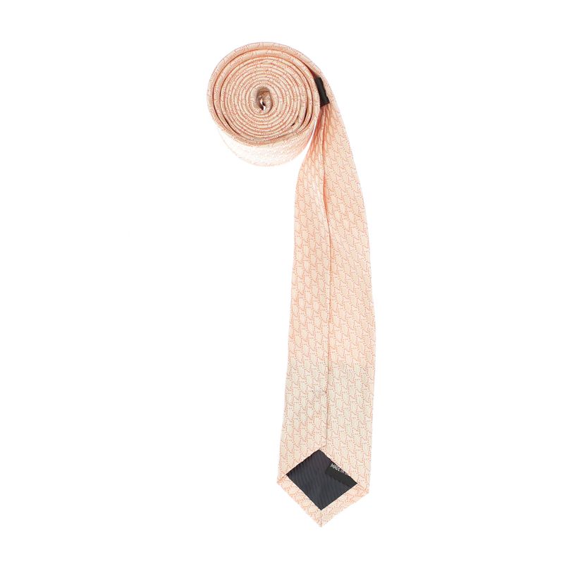 Fashion, accesorii si bijuterii - Barbati - Accesorii barbati - Cravate si papioane barbati - Cravata, din material sintetic, 145 x 5.5 cm, Bej - CRV315 - Infinity.ro