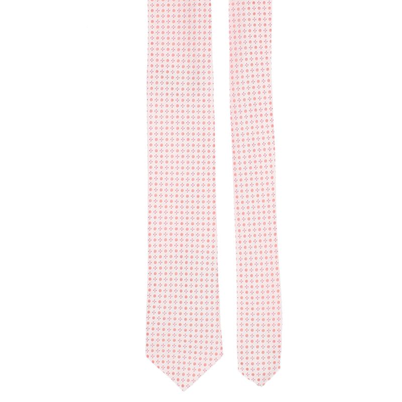 Fashion, accesorii si bijuterii - Barbati - Accesorii barbati - Cravate si papioane barbati - Cravata, din material sintetic, 145 x 5.5 cm, Roz - CRV314 - Infinity.ro