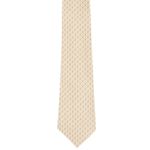 Fashion, accesorii si bijuterii - Barbati - Accesorii barbati - Cravate si papioane barbati - Cravata, Buticcochet, din material sintetic, 145 x 5.5 cm, Bej - CRV311 - Infinity.ro