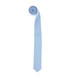 Fashion, accesorii si bijuterii - Barbati - Accesorii barbati - Cravate si papioane barbati - Cravata, din material sintetic, 145 x 5.5 cm, Albastru - CRV318 - Infinity.ro