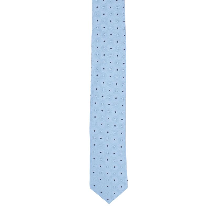 Fashion, accesorii si bijuterii - Barbati - Accesorii barbati - Cravate si papioane barbati - Cravata, din material sintetic, 145 x 5.5 cm, Albastru - CRV318 - Infinity.ro